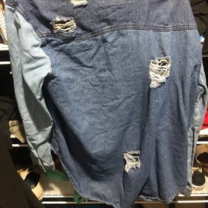 Jean Button Up Shirt
